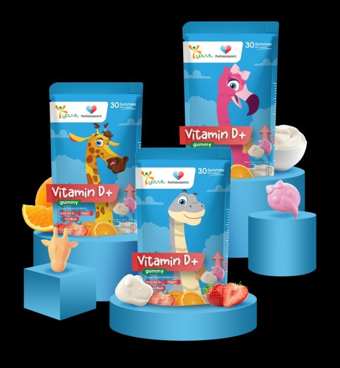 Youvit x theAsianparent Vitamin D+ Kids Gummy.