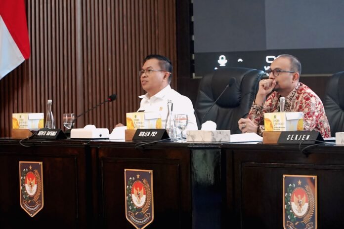 Deputi Bidang Ketersediaan dan Stabilisasi Pangan NFA, I Gusti Ketut Astawa, dalam Rapat Koordinasi Pengendalian Inflasi di Kemendagri.