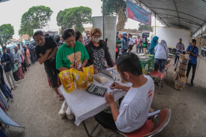 Bazar pangan murah.