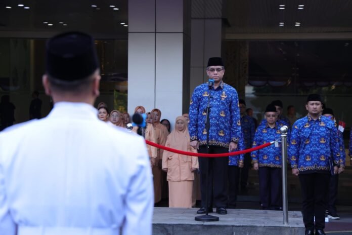 Menaker Yassierlisaat upacara peringatan HUT RI ke-80.