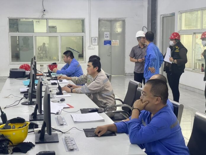 Kementerian Ketenagakerjaan (Kemnaker) bersama Pengawas Ketenagakerjaan Provinsi Sulawesi Tengah kembali melakukan pemeriksaan kepatuhan penggunaan Tenaga Kerja Asing (TKA) di PT WNI