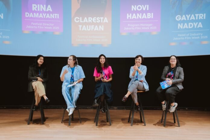 Press conference Jakarta Film Week 2025.